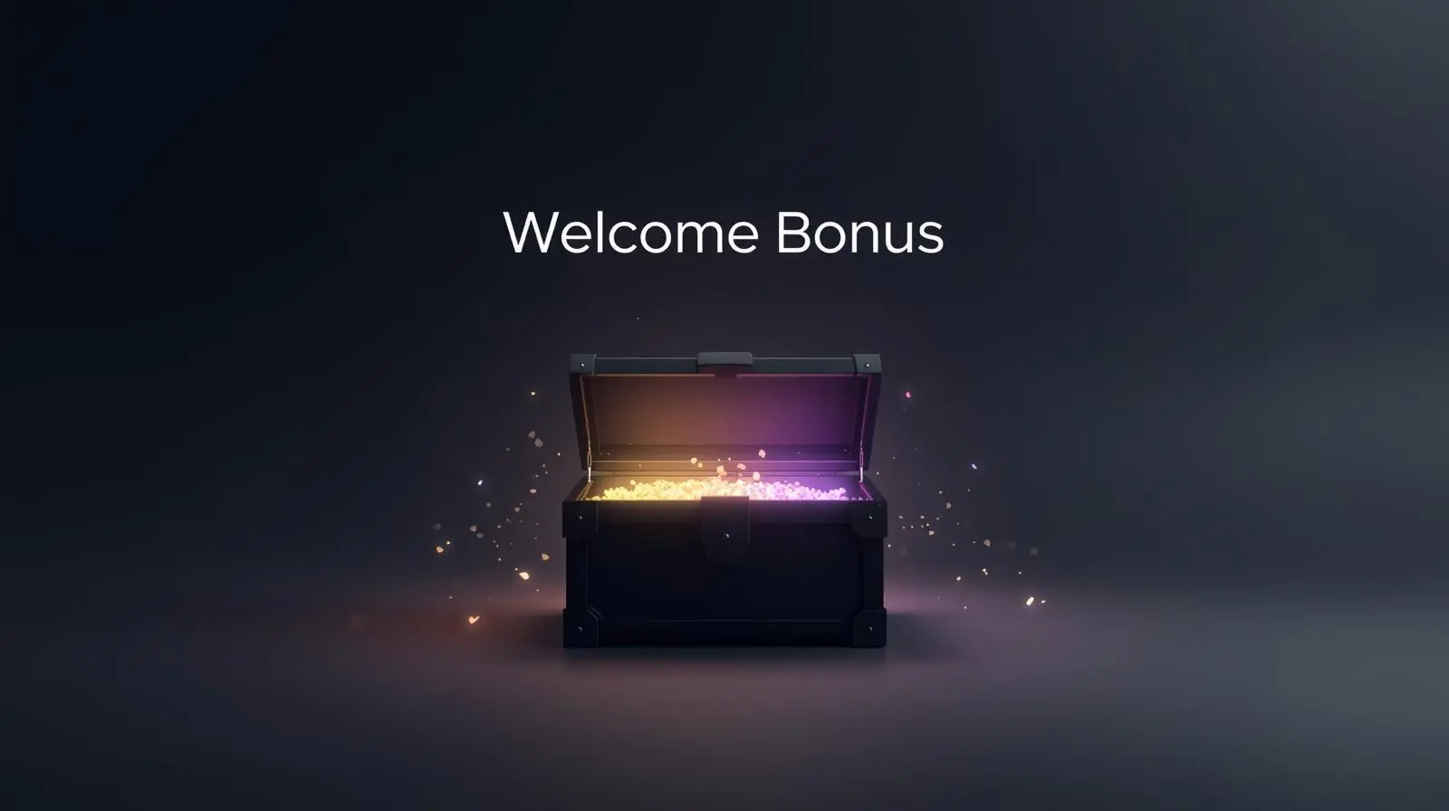 Level Up Casino welcome bonus treasure chest